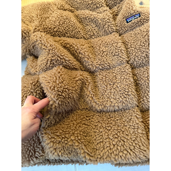 Patagonia Recycled High Pile Fleece Down Women's Jacket Size Large - Picture 6 of 11